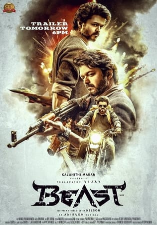 Beast Full Movie (2022) Hindi ORG Dubbed 1080p | 720p 10-Bit HEVC 2.3GB | 1.1GB Download