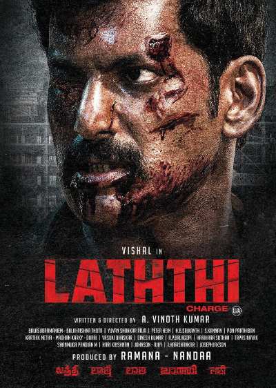 Laththi Full Movie (2023) 720p WEB-HDRip Dual Audio] [Hindi – Tamil] Download